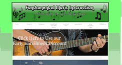 Desktop Screenshot of fundamentalmusicinstruction.com